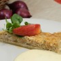 Koláč s cibuľovo-smotanovým krémom