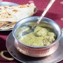 Saag s jahňacím mäsom a kokosovým mliekom