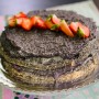 Bezlepková maková torta plnená makovým pudingom (videorecept)