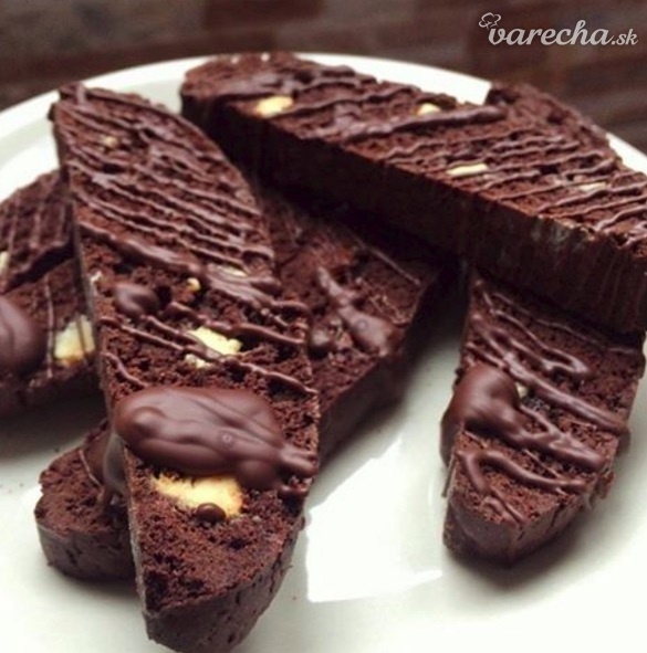 Čokoládové biscotti