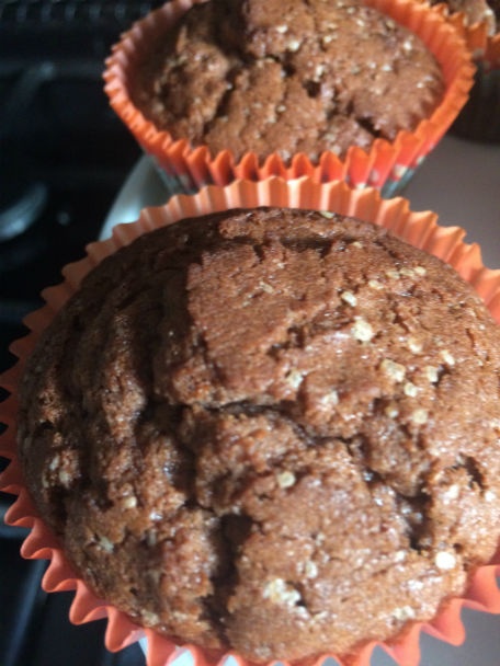 Čokoládové muffiny (fotorecept)