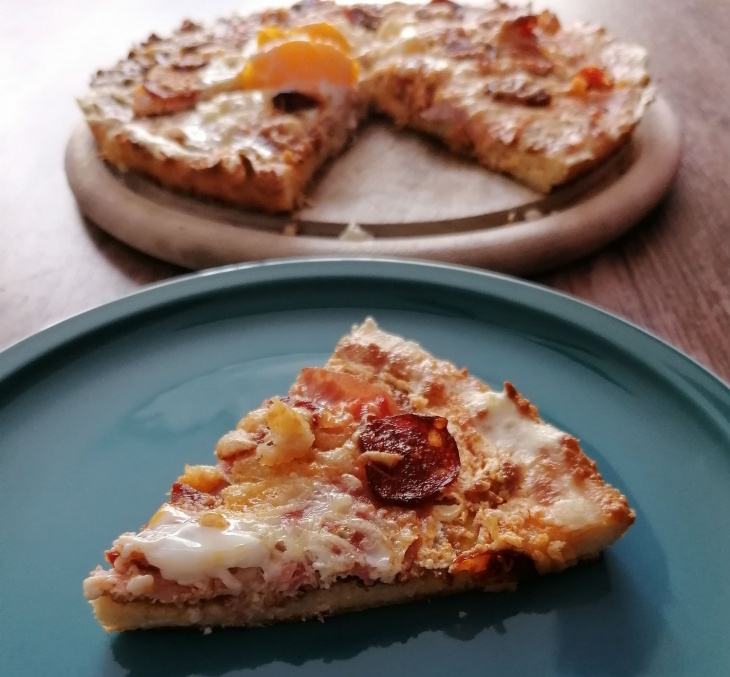 Nízkosacharidová (low carb) pizza