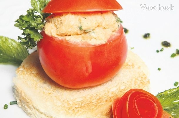 Recept - Bryndzová paradajka