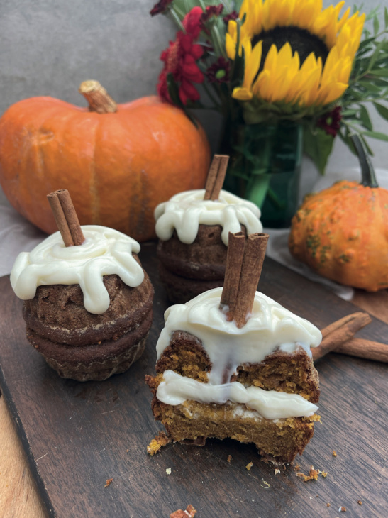 Hokkaido tekvičky s krémom