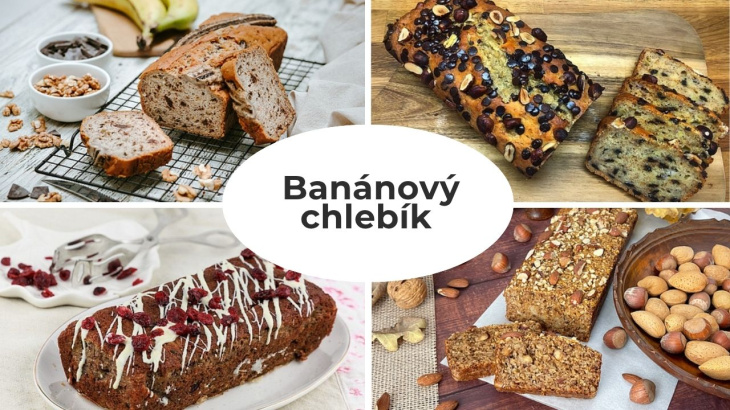 Niečo na raňajky, na desiatu aj ako dezert ku káve? Upečte si banánový chlebík