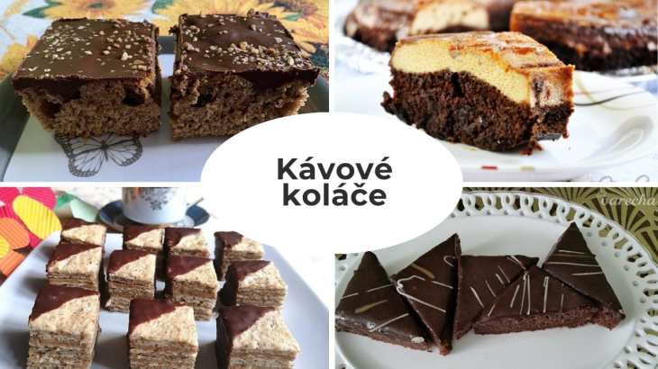 Niečo na nakopnutie: 11 receptov na kávové koláče, ideálne sladké povzbudenie