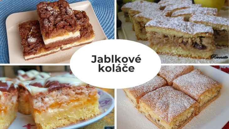 13 jablkových koláčov pre celú rodinu. Také obyčajné a predsa stále milované 