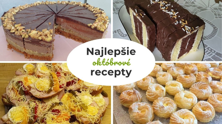 Najlepšie októbrové recepty: Opitý Izidor jednoduchšie, metrový zákusok inak aj klasické obložené chlebíčky