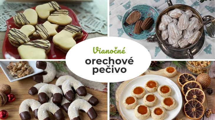 14 receptov na sviatočné drobné pečivo z vlašských orechov