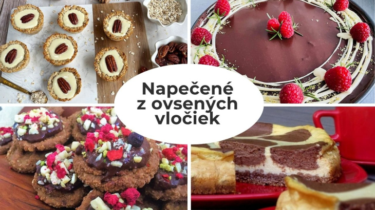 11 receptov na sladké dobroty napečené z ovsených vločiek