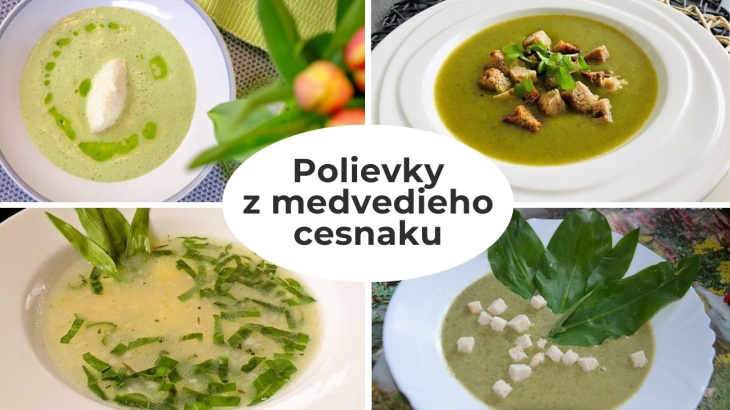 10 polievok z medvedieho cesnaku. S vajíčkom, krutónmi aj knedličkami 