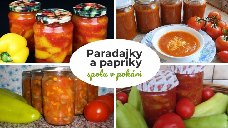 Paradajky a papriky spolu v pohári: Lečo, omáčky, ba aj polievka... V zime akoby ste našli! 