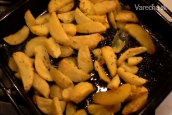 Pečené predvarené zemiaky