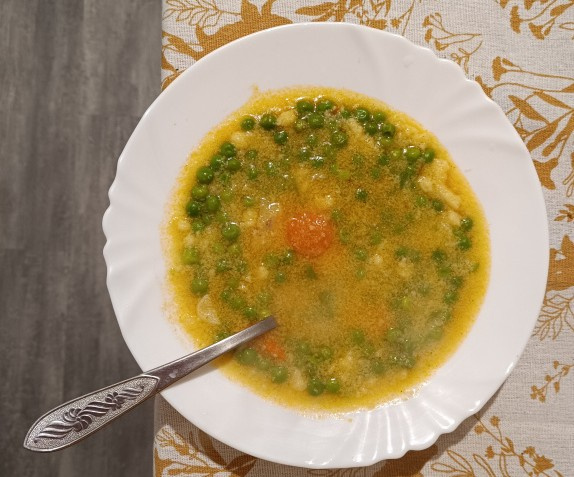 Recept - Hrášková polievka 