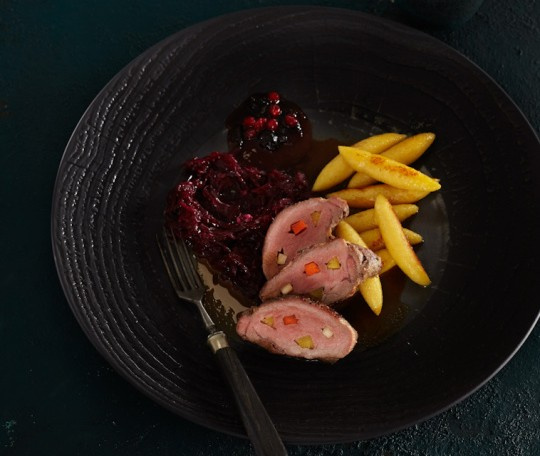 Divina špikovaná koreňovou zeleninou (fotorecept)