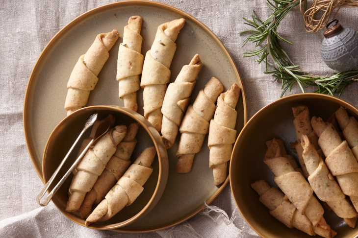 Slané rožteky z vlašských orechov