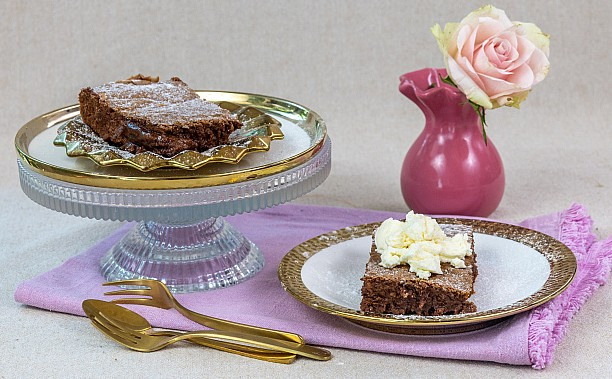 Brownie s gaštanovým pyré (videorecept)