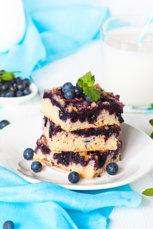 Mamin čučoriedkový koláč