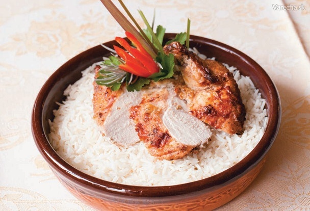 Tandoori kurča s jazmínovou ryžou