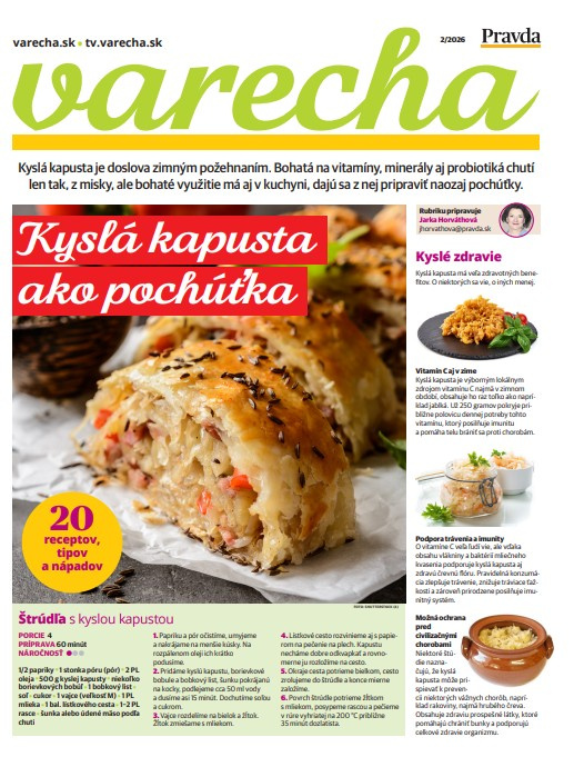PRÍLOHA VARECHA 2/2026: Kyslá kapusta ako pochúťka