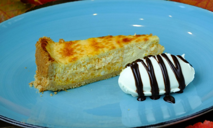 Tekvicovo-ananásový cheesecake