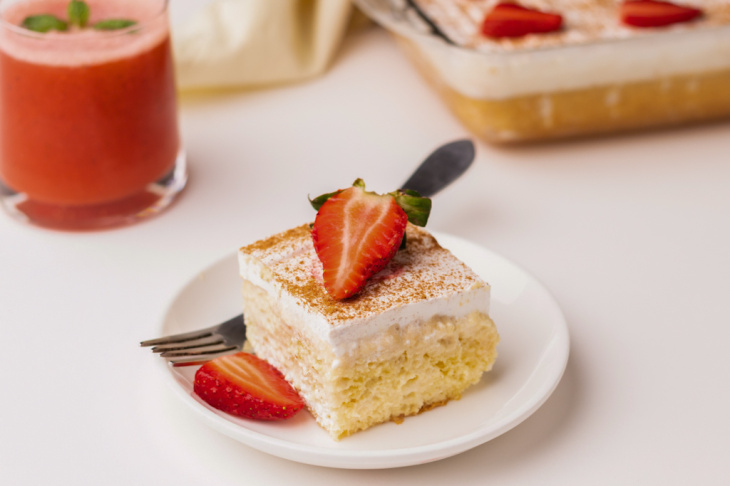 Koláč Tres Leches