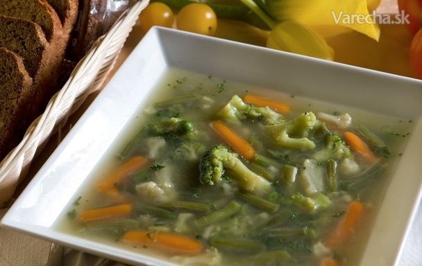 Jednoduchá zeleninová polievka