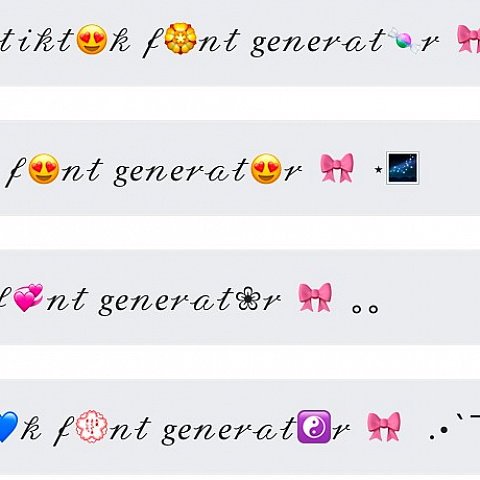 tiktokfontgenerator