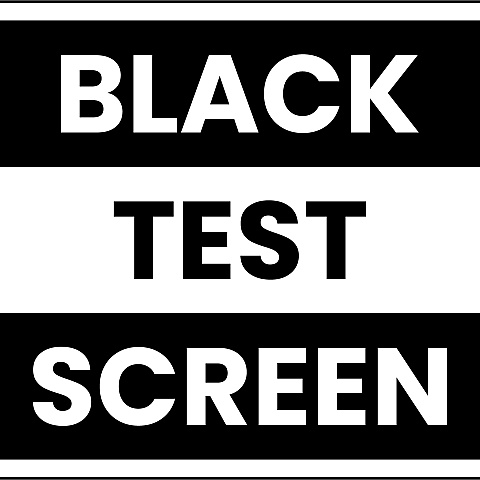 blacktestscreen fotka