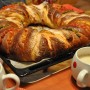 Sladký Trojkráľový veniec (Rosca de Reyes) (fotorecept)