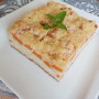 Cuketový koláč s marhuľami a mrveničkou (fotorecept)