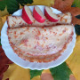 Jablkové lyžicové palacinky (fotorecept)
