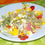 Pohánkový šalát so zeleninou a s vajíčkom (fotorecept)