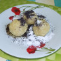 Slivkové guľky s cestom z tofu (fotorecept)