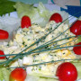 Vaječno-cibuľový šalát (fotorecept)