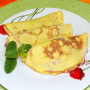Zemiakové palacinky so slivkovým lekvárom (fotorecept)