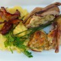 Plnené holuby so zemiakovo-kvakovou kašou (fotorecept)