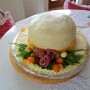 Slaná torta - klobúk (fotorecept)