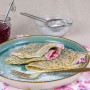 Makové palacinky s tvarohom a brusnicami (videorecept)
