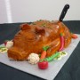 Prasiatko 3D torta (fotorecept)