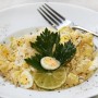 Bramborovo vajíčkový salát se strouhaným celerem