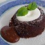 Čokoládový fondant - Lava cake - Lávový koláčik (fotorecept)