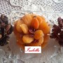 Kvietky zo sušeného ovocia na vianočný stôl (fotorecept)