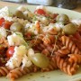 Fusilli s vínovou omáčkou a gorgonzolou