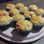 Pizza muffiny