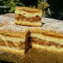 Jablkový koláč s marhuľovým džemom (fotorecept)