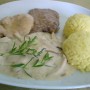 Dusené rezne s hríbovou omáčkou (fotorecept)