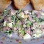 Pórkovo-šunkový šalát (fotorecept)