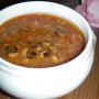 Fazuľová polievka s pivom - Soupe aux haricots secs (fotorecept)