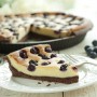 Tvarohový cheesecake s čučoriedkami